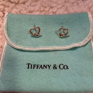 Tiffany & Co. Elsa Peretti Open Heart Earrings